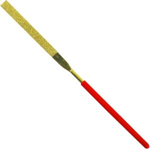 SUN UP ダイヤモンドヤスリ 平 チタンコーティング 140mm