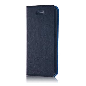 レイ アウト iPhone SE/5s/5 ケース 手帳型ケース マグネットタイプ ネイビー RT-P11SLC3/N