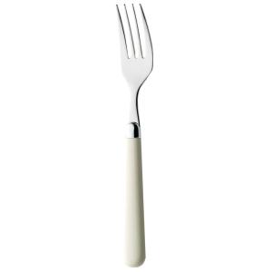 高桑金属 トラッドカトラリー デザートフォーク アイボリー 402038