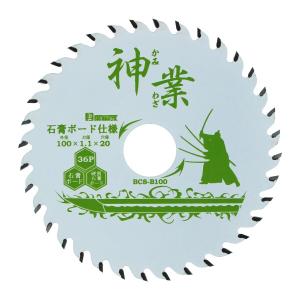 ビッグマン 神業チップソー 100mm 石膏ボード用 BCS