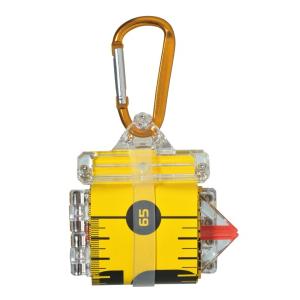 第一精工 フィッシングスケール ノギスケール65 イエロー フィッシングメジャー フィッシュスケール 釣りメ