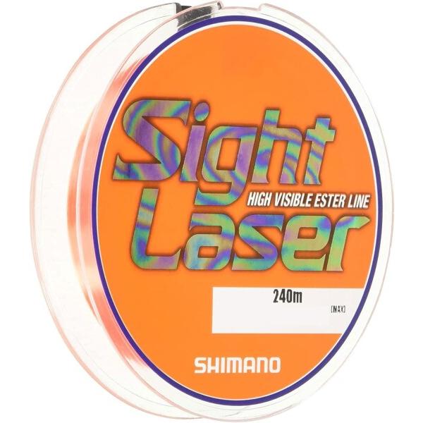 シマノ(SHIMANO) ライン サイトレーザー EX エステル 240m 0.4号 サイトオレンジ...