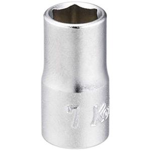 山下工業研究所 ソケット 6角 2400M-7 差込角:6.35×全長:22×規格:7mm 1個