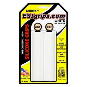 ESI grips MTB グリップ Chunky Grips CESGRCHWH ホワイト 外径32mm x 長さ130mm