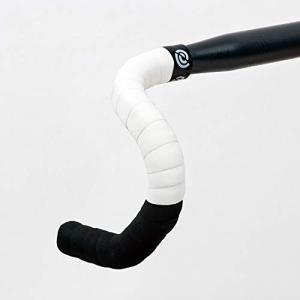 BIKERIBBON 2トーン ブラック/ホワイト ロードバイクバーテープ SC/2T01