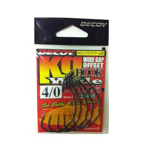 カツイチ デコイ Kgフックワイド WORM25 #4/0