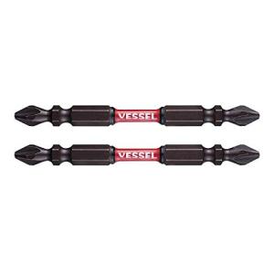 ベッセル 40V対応 サキスボ トーションビット 両頭 +2×4×82mm 2本組 SST142082