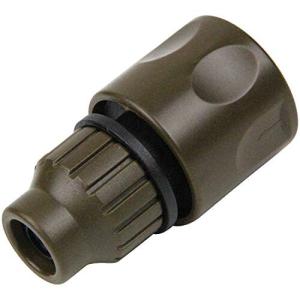 セフティー3 コイルホース用コネクター 適合ホース内径8mm ブラウン