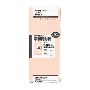 マルアイ 封筒 長形4号 長4 カラー封筒 ピンク 100枚 PN-148P