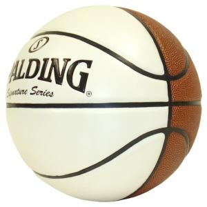 バスケットボール 7号球 屋外用 シグネチャーボール NBA公認 ブラウン/ホワイト バスケ バ｜trafstore