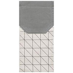 オカトー(Okato) ペーパーホルダーカバー ベニワレン グレー 36.5×17cm Saltoru?