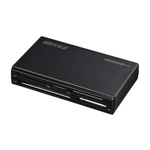 バッファロー BUFFALO USB3.0 マルチカードリーダー ハイエンドモデル ブラック BSCR508U3BK｜trafstore