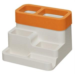 ナカバヤシ デスクオーガナイザー ペン立て マルチスタンド オレンジ PLS-MSK1-O