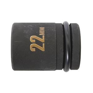 パオック SSPOWER 薄口インパクトレンチソケット ショート IMS-22S 22mm 差込角:12.7mm