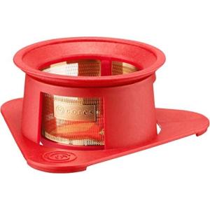 cores コーヒードリッパー 丸山珈琲 共同開発 ゴールドフィルター レッド 1杯用 C211RD   ペーパーフィル