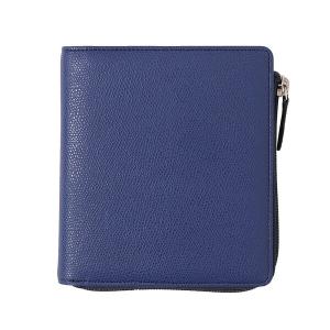 クオバディス システム手帳 カバー ミニ6サイズ Lジップ 13mm径 タイマー14 クラブ ネイビー QUOVADIS Timer14 qv93702ro