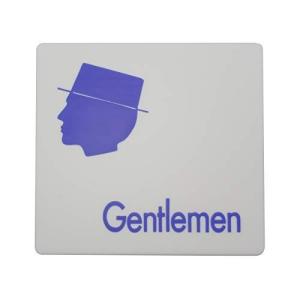 光 光 プレート Gentlemen 100x100x2mm テープ付き UP505-1 UP505-1