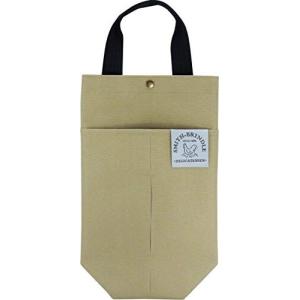 現代百貨(Gendai Hyakka) ポリ袋ストッカー ベージュ W21×D10×H34cm A372BE