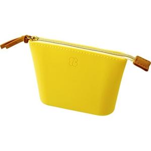 リヒトラブ ワイドオープン ポーチ Bloomin レモンイエロー A7735-5