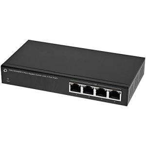 Planex 5ポートPoEスイッチングハブ 4ポートPoE給電対応 10/100/1000Mbps ギガビット対応 FXG-0104EMP