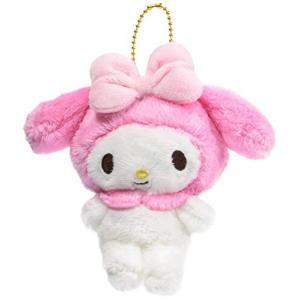 ナカジマコーポレーション ほわほわ マイメロディ MC ピンク H12xW15xD7cm ぬいぐるみ マスコット キー