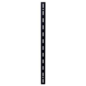 和気産業 棚柱 1X4ピラシェル棚柱 WPS001 奥行1.1×高さ30.5×幅1.6cm 黒