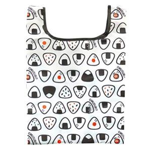 ZIP CORPORATION エコバッグ 折りたたみ コンパクト 収納 小 コンビニ用 おしゃれ な パターン プリント おむすび 8