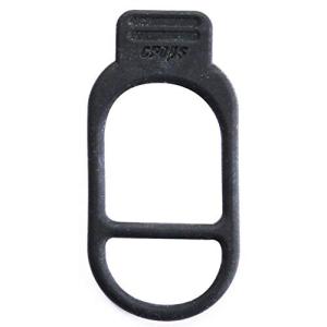 クロップス 自転車 テールライト用ブラケットUB08-SB ショートシリコンバンド 対応:25-32mm ブラック