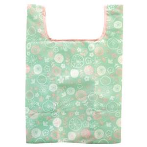 ZIP CORPORATIONエコバッグ 折りたたみ コンパクト 収納 小 コンビニ用 おしゃれ な パターン プリント フラワーフ