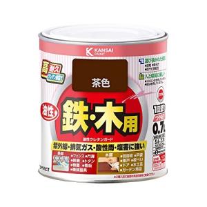 カンペハピオ 油性ウレタンガード 0.7L 茶色