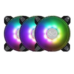 INWIN アドレッサブルRGB 対応 140mm 空冷ファン3個入り ベースモデル Saturn 140