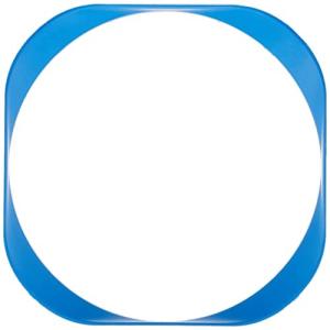 NZXT ART TRIM AER Fシリーズ用着せ替えリング 12cm ブルー RF-ACT12-U1 FN1458