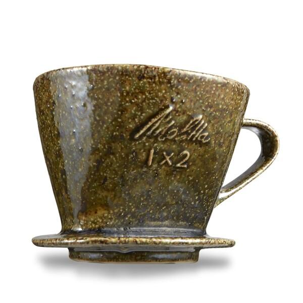 メリタ(Melitta) コーヒー ドリッパー 陶器製 日本製 計量スプーン付き 2~4杯用 シトロ...