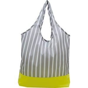 現代百貨 エコバッグ PASSO パターン L  グレーストライプ