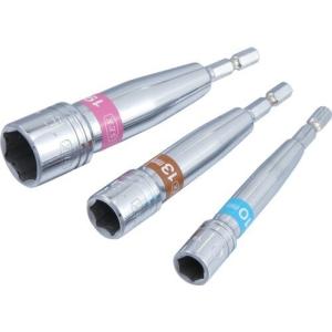 スエカゲツール 電動ソケット 6角 SEK OPS000 10×軸寸法:6.35×全長:110mm