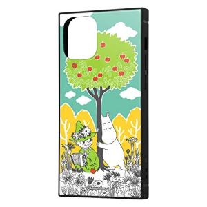 イングレム iPhone 12 mini 耐衝撃ハイブリッドケース KAKU ムーミン コミック_3 IQ-AP26K3TB/MT011