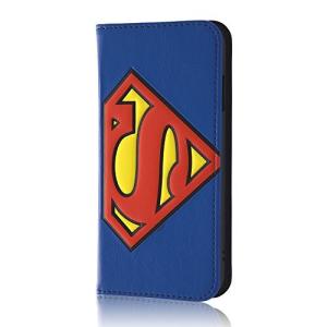 イングレム iPhone7ケース スーパーマン 手帳型 レザーケース ポップアップ/スーパーマン IN-WP7J/SM