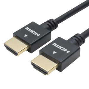 ホーリック プレミアムハイスピードHDMIケーブル 1m 18Gbps 4K/60p HDR HDMI 2.0規格 ブラック HDM10-494BK