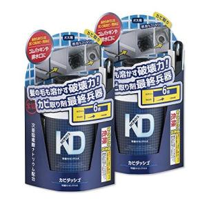 髪の毛も溶かすカビ取り剤 カビダッシュ特濃ストロングジェル ゴムパッキン タイル 排水口 パイプクリーナ