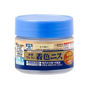 カンペハピオ ペンキ 塗料 水性 つやあり ニス 着色 高耐久 微臭 食品衛生法 シックハウス対応 水性ウレタン