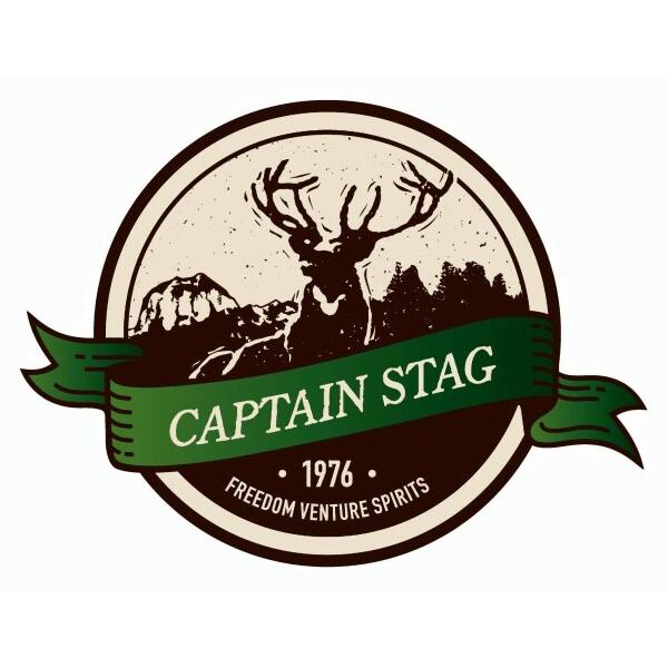 キャプテンスタッグ(CAPTAIN STAG) ステッカー シール CSデザインステッカー  75×...