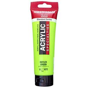 ターレンス アクリル絵具 アムステルダムアクリリックカラー リフレックスグリーン T1709-672 120ml