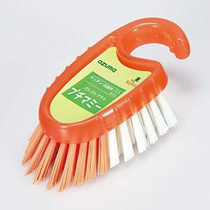 アズマ キッチンブラシ TKゴシゴシブラシ プチマミー 12.5×7×3.5cm オレンジ 細かい所もゴシゴシ洗える
