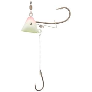 ダイワ テンヤ 紅牙 タイカブラSS+エビロック ルミノーバグロー/キャンディ 5号