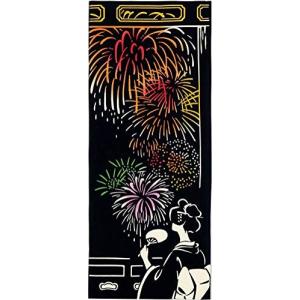 Miyamoto-Towel 宮本 kenema 日本製 注染 手ぬぐい 35×90cm 夏花火 涼花火 50153