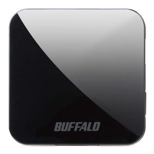 BUFFALO (バッファロー) USB 無線LAN親機 11ac/n/a/g/b 433/150Mbps トラベルルーター single_band ブラッ｜trafstore