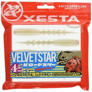 ゼスタ ビロードスター 4.5インチ W004 LPW パールホワイトグロー