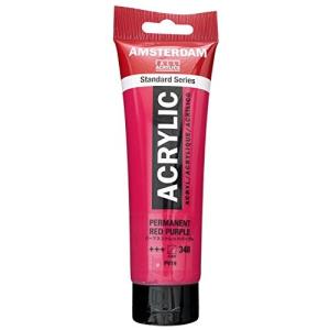 ターレンス アクリル絵具 アムステルダムアクリリックカラー パーマネントレッドパープル T1709-348 120ml