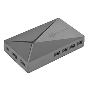 SilverStone 6ポートRGBライトストリップ コントロールボックス SST-LSB02-E
