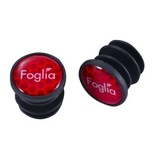 フォグリア(FOGLIA) エンドプラグ リフレクトR 自転車 バーエンド キャップ ロードバイク クロスバ｜trafstore